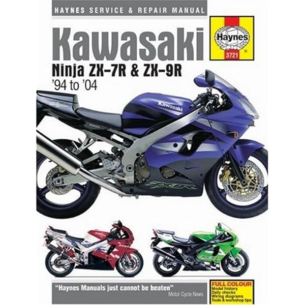 Kawasaki ZX636 (ZX-6R) & ZX600 (ZX-6RR) '03 to '06 (Haynes Service