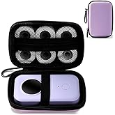 Phomemo D30 D35 Label Maker Machine Case Compatible with NiiMbot D11 D110 SUPVAN E10 Label Printer, Hard Carrying Container Storage Holder Organizer for Tape Roll, Charging Cable (Box Only)
