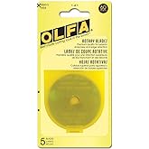 Olfa Rotary Blade Refill (5 per Package) - 60 Millimeters