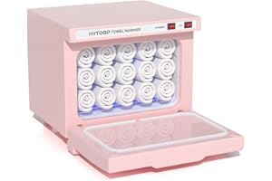 HYTOBP Hot Towel Warmer, 8L Thermostatic Towel Heater, 2-in-1 Professional Towel Warmer, Beauty Salon and Spa Towel Warmers for Facial.(No Towel) (Pink)