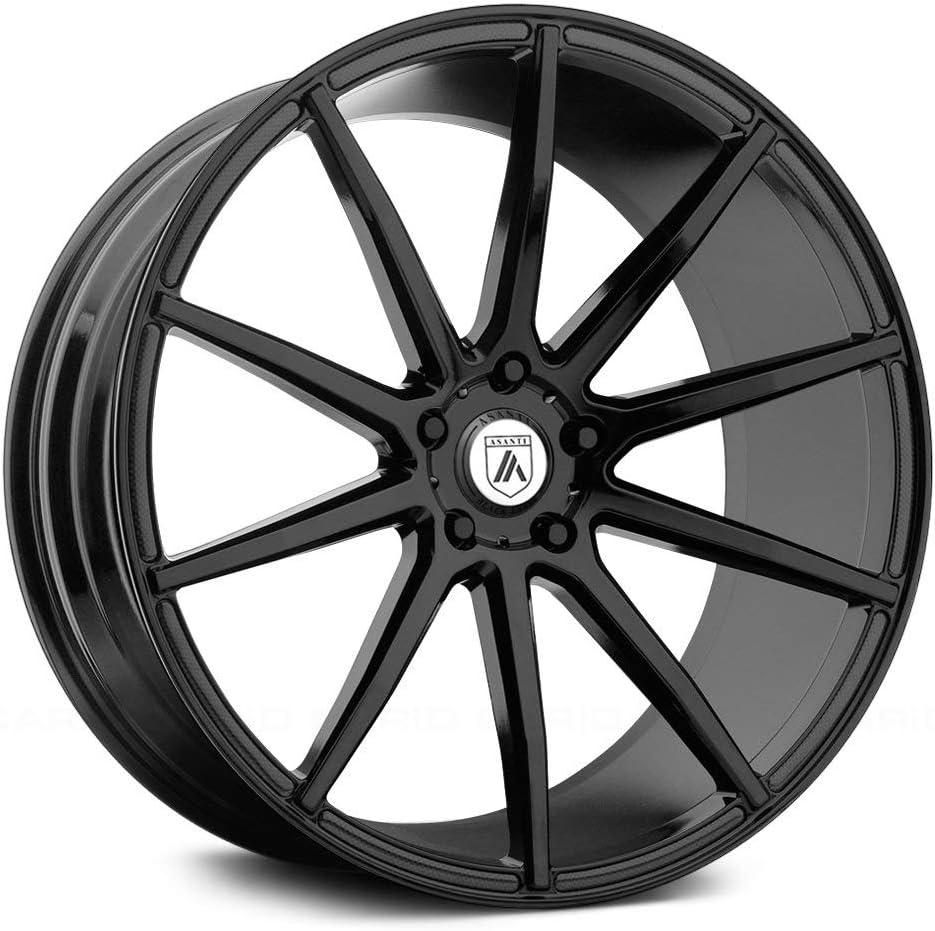 ASANTI BLACK ABL-20 ARIES Gloss Black Wheel Chromium (hexavalent compounds) (22 x 9. inches /5 x 74 mm, 32 mm Offset)
