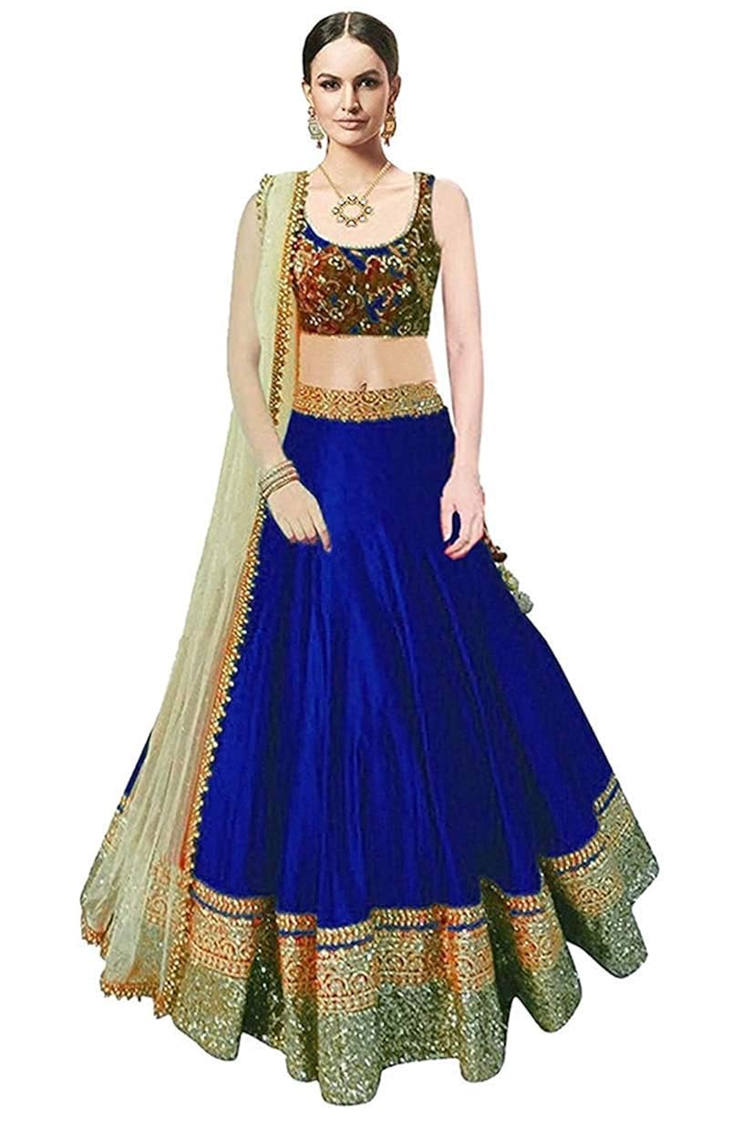 ujas enterprise banglory silk lehenga choli