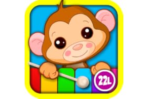Abby Monkey® Kids Musical Puzzle Interactive Learning Game: Play & Sing Songs (Old MacDonald, Bingo, Five Little Monkeys, Twinkle, Twinkle Little Star) and Learn Music with Toy Animal Piano for Baby, Toddler, Preschool, and Kindergarten Explorers