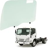 BALOCEO Door Glass Compatible with NPR 4 Door NQR NRR NQR ELF | Left Side Compatible with 2008-2018 Isuzu NPR 4 Door, 2008-2013 Isuzu NQR, 2008-2016 Isuzu NRR &amp; NQR, 2009-2011 Isuzu ELF