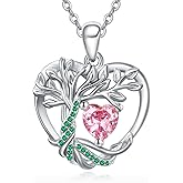 AENEAS Sunflower Necklaces for Women Sterling Silver You Are My Sunshine Necklace Sunflower Birthday Love Heart Mother's Day Gifts for Birthday Mothers Day Christmas Anniversary