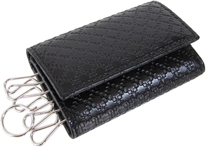 black gucci key pouch