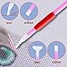 A4 LED Light Tablet Board Pad with 7 Angle Points Light Box Pad Stander, Diamond Painting Pen Cross Stitch Tool Kit 80 Pieces for DIY Art Craft
