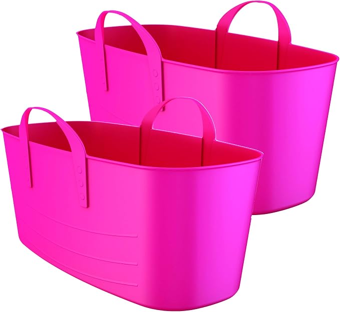 42L Panier À Linge Pliable En Plastique, Utilisable Comme Bac De Rangement Ou De Nettoyage
