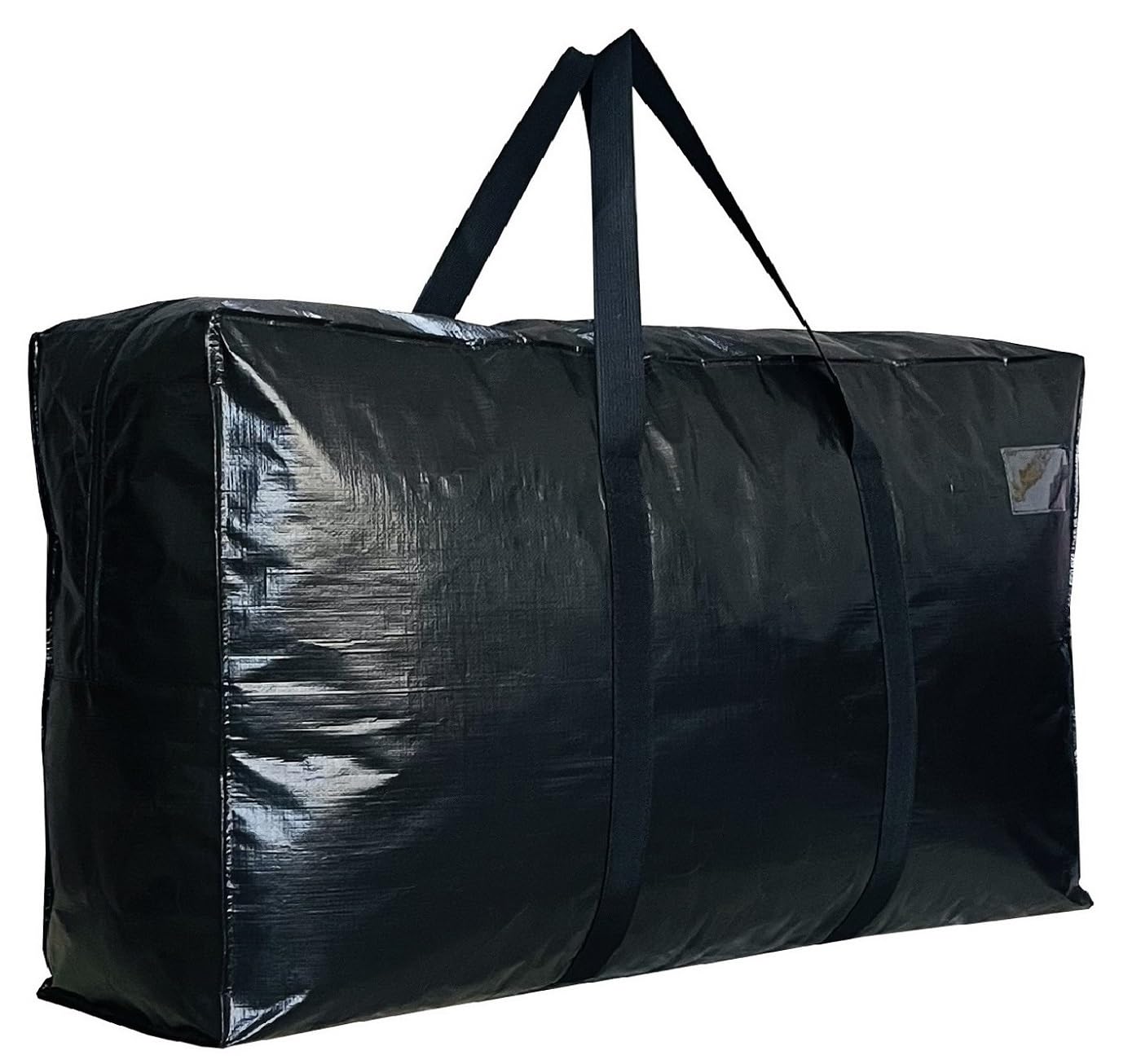 Photo 1 of Extra Large Storage Bags, XXL Jumbo Moving Bags Heavy Duty with Zipper and Stronger Handles, Foldable Big Black Duffle Bag - 42x23x13.5Inch