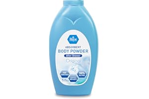 MED PRIDE Talc-Free Cornstarch Shower, Natural Sense Baby Powder Scented Dusting for Diaper Rash & Chafing, 13oz