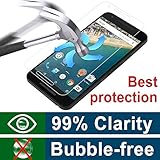 Google Nexus 5X screen protector,Ultra Tempered Glass Anti-Scratch Shield Max Clarity Touch Accuracy Screen Protector by starrybay