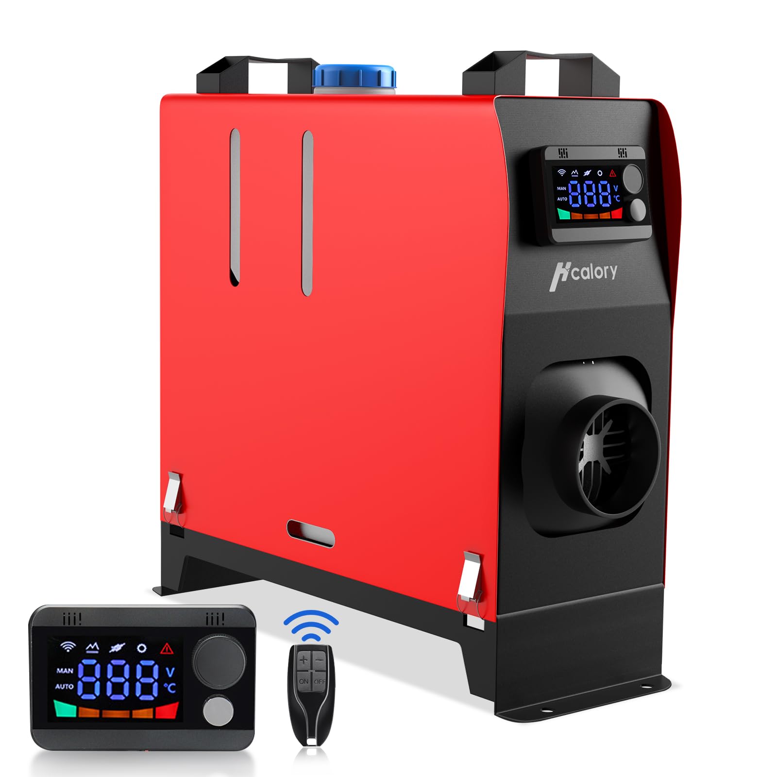 HCALORY 12V 24V 8KW Diesel Air Heater, Portable and Convenient