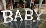Habercrafts Large Wooden MDF Letter S 13cm High Capital Letter view 9