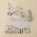 XMT-MOTO Front Footrest Foot Pegs Bracket Set For KAWASAKI ZX636 2005-2006 Aluminum