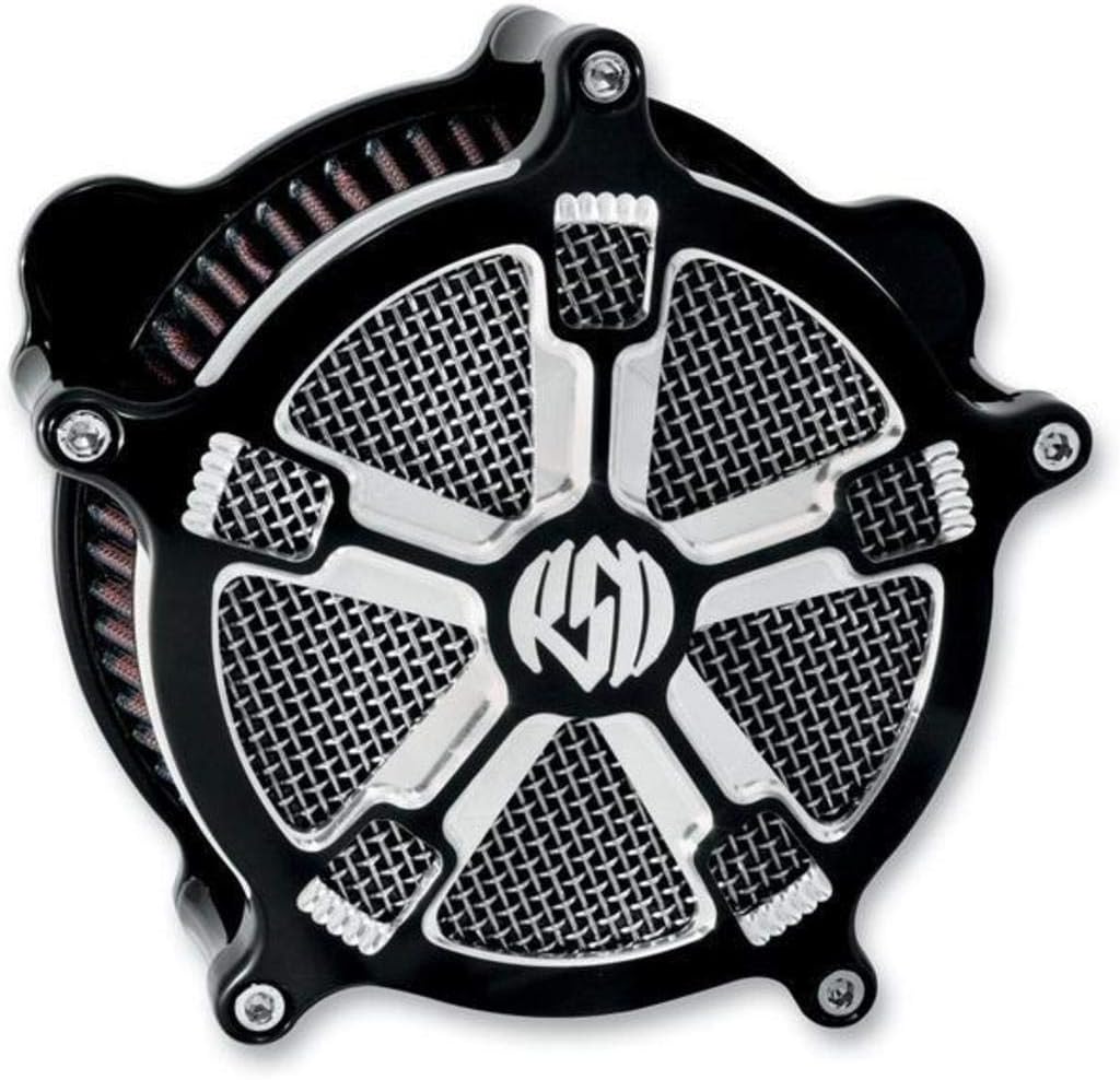 RSD Venturi Air Cleaner Turbo Contrast for Harley CV/DELPHI
