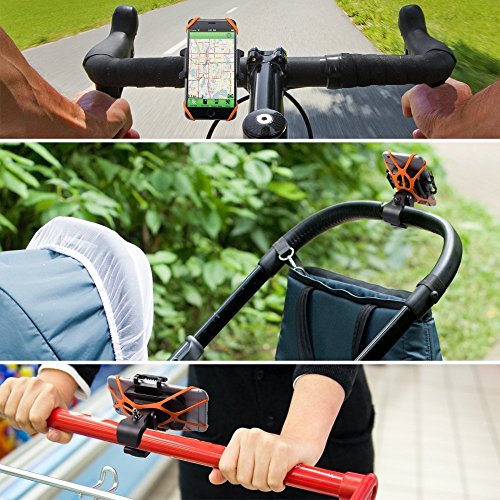image for TaoTronics Phone Holder for Bike, Bike Phone Mount Holder, Bicycle Cra
