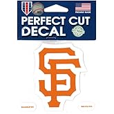 MLB San Francisco Giants 93903010 Perfect Cut Color Decal, 4" x 4"