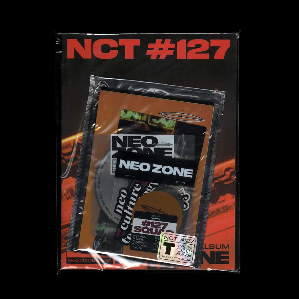 NCT 127 - NCT #127 Neo Zone [T ver.] (Vol.2) Album+Extra Photocards Set