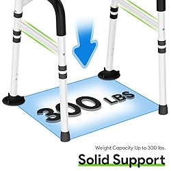 Delog Stand Alone Toilet Safety Rail - Adjustable