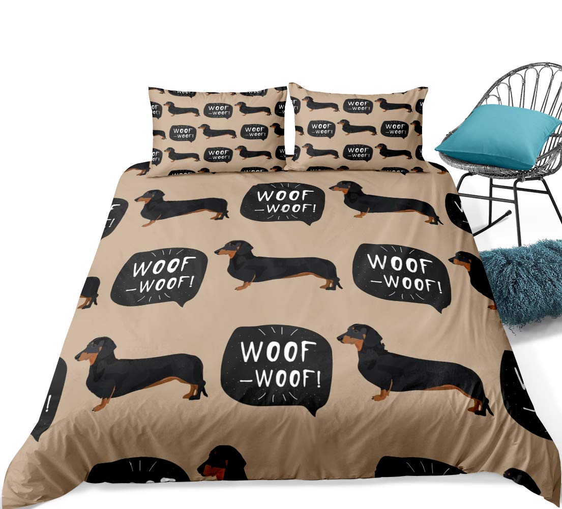 Best Dachshund Bedding Queen Cree Home