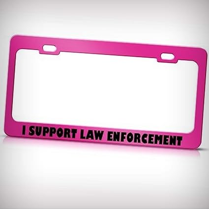 Amazon Com Man Cave Decorative Signs I Support Law Enforcement