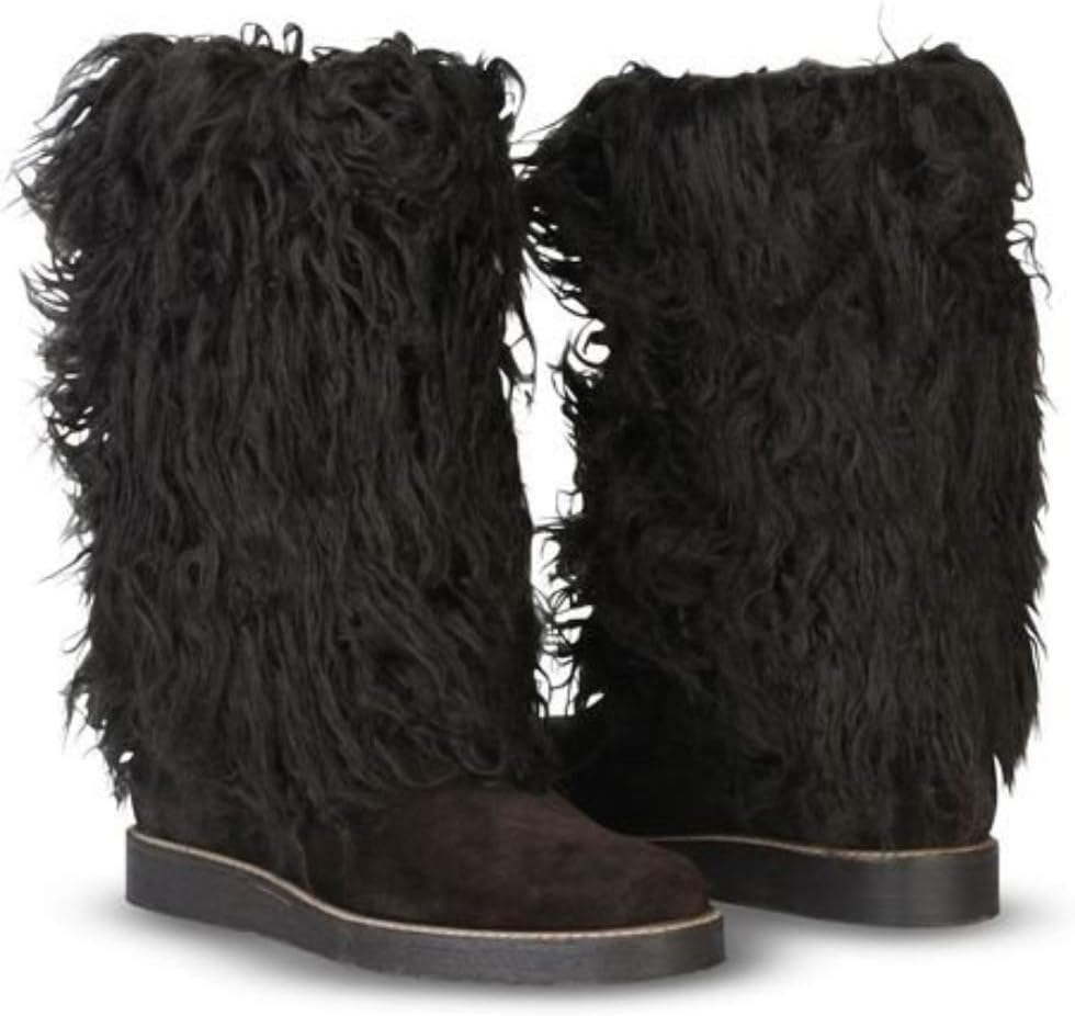 carvela fur boots