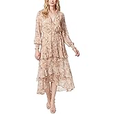 Jessica Simpson Womens Harmony Tiered Hi-lo Maxi DressDress