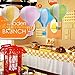 zilue Party Hanging 12 inches Rainbow Hot Air Balloon Paper Lanterns Christmas Accessories Birthday Party Wedding Decoration Stripe Set
