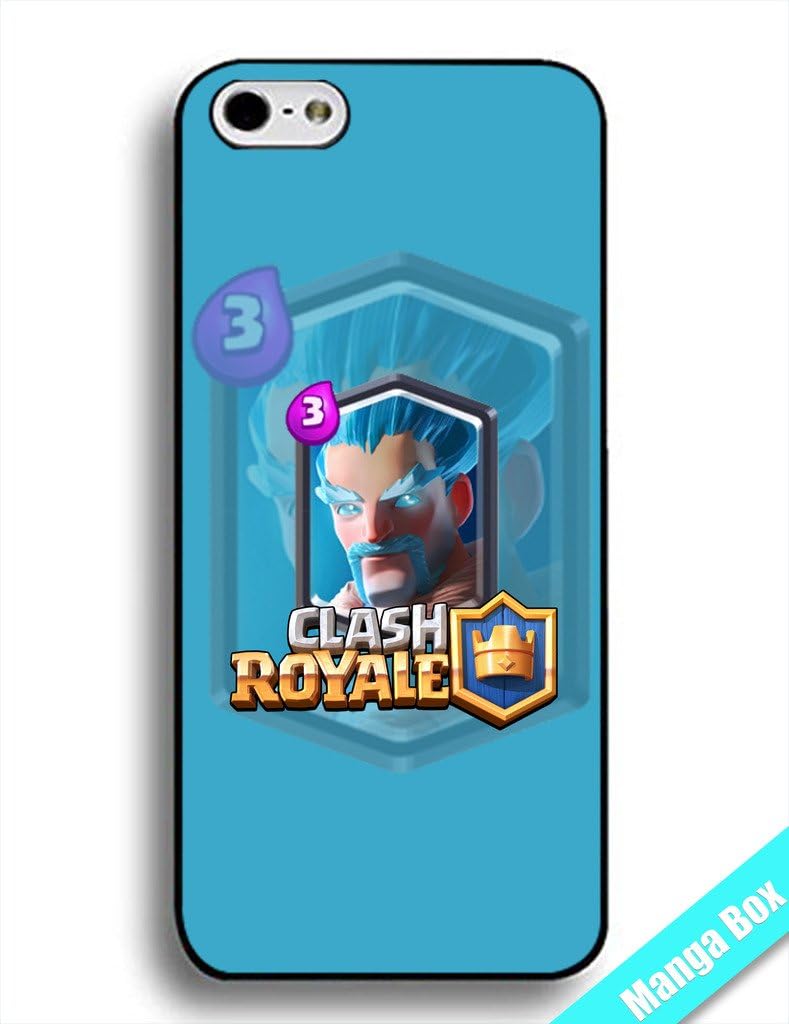 Manga Box-Custom Clash Royale & Clash of Clans iPhone Case for iPhone 4/iPhone 4s, iPhone 5/iPhone 5s, iPhone 6/iPhone 6s, iPhone 6 Plus.(TPU & Laser Technology)