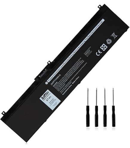 B*g様 ジャンク　P121G Amazon.com: YXKC NYFJH 11.4V 97Wh Replacement Laptop Battery