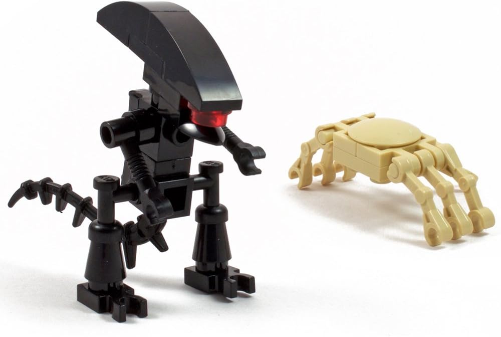 One More Brick Alien & Facehugger