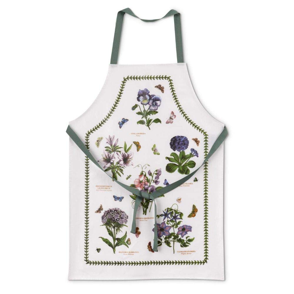 Pimpernel x Botanic Garden PVC Apron - Cotton Blend, Multi-Colour, Stylish and Durable, Suitable for Cooking, Baking, or Gardening