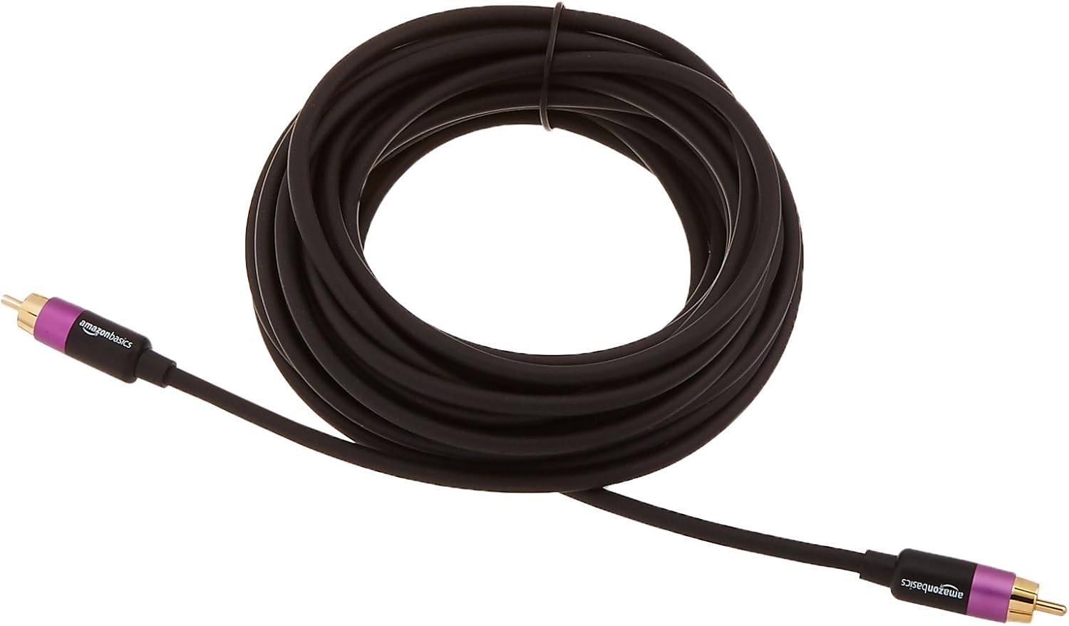Basics RCA Audio Subwoofer Cable - 8 Feet: Home Audio & Theater