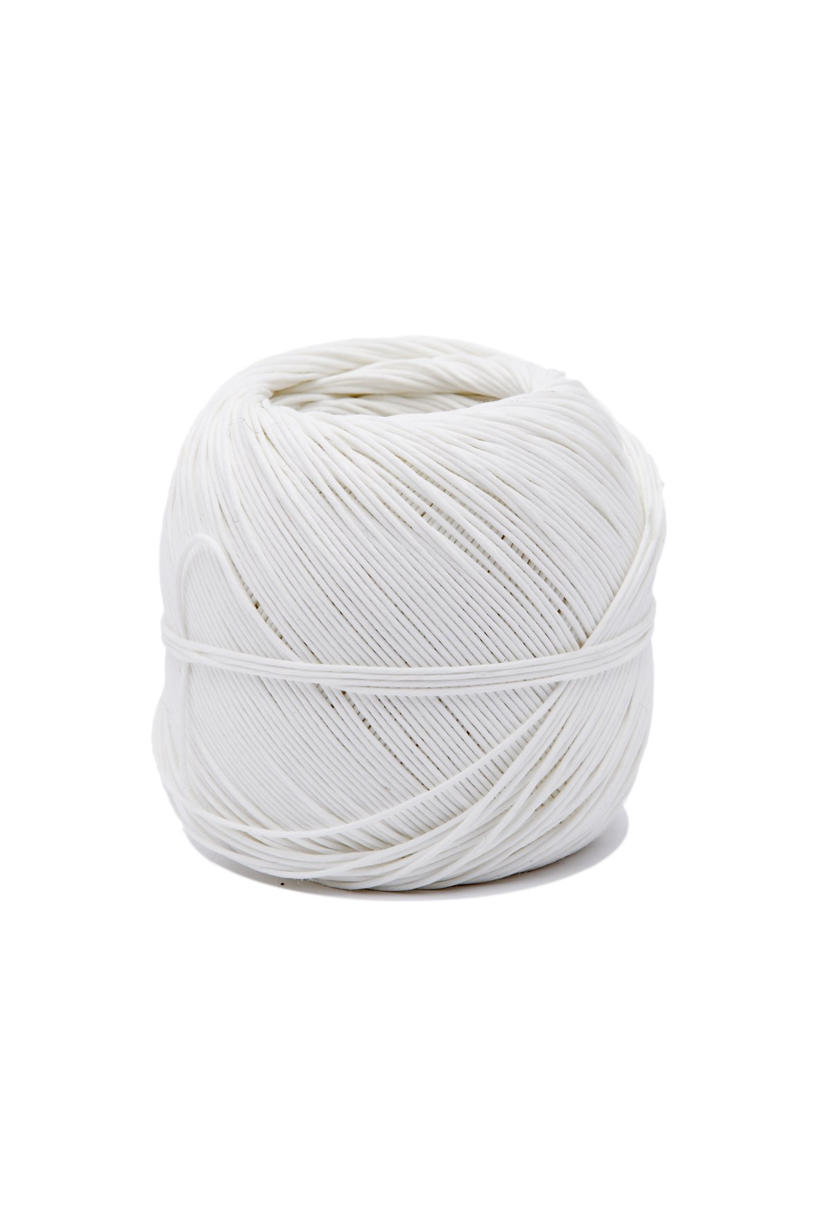The cordeline Chunky 100g Bleached Bleached Linen Food Safe Ø1 mm ± 100g Ball S/35/3, Linen, White, 8X8X10 cm, 0, plbca100