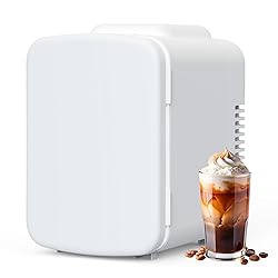 YSSOA 4L/6 Can Portable Mini Fridge Warmer & Cooler
