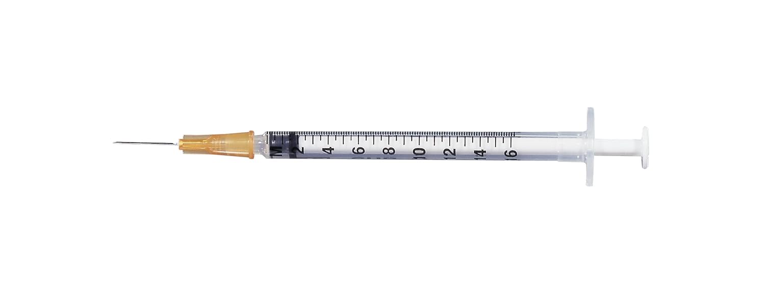 BD 512313 Yale Glass Reusable Syringe with LuerLok Metal