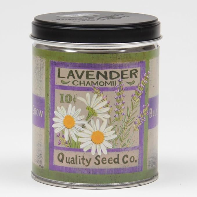 our own candle Lavender Chamomile Scented Candle in 13 oz Tin with