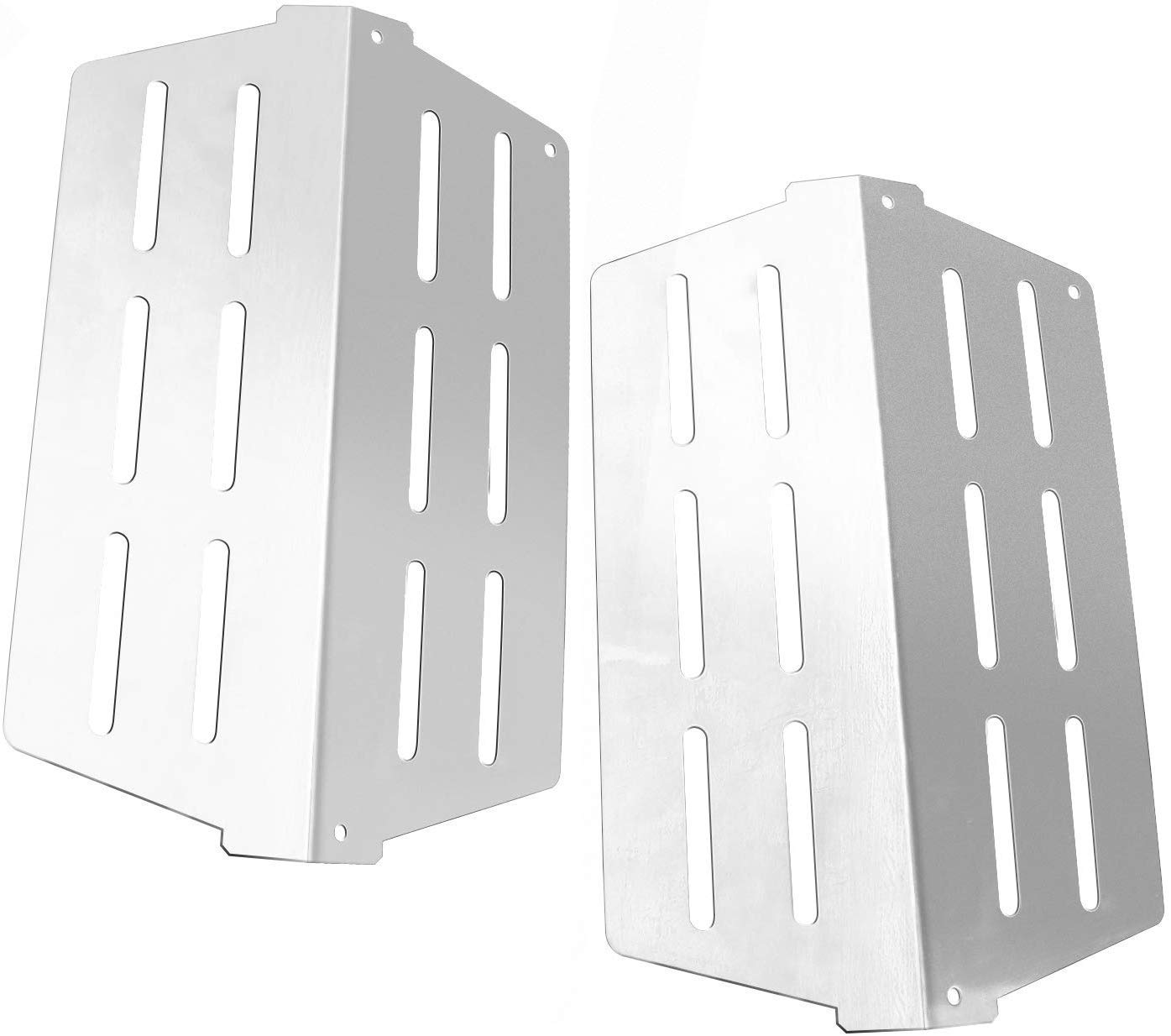 LOKHING 7622 Stainless Steel Gas Grill Heat Deflector Replacement for Weber Genesis 300 Series E310 E320 E330 S310 S320 S330 with Front Control Knob (2011 & Newer) Replace for Weber 65505/62756