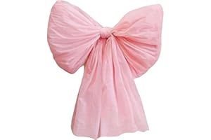 Valentines Day Decorations, 1/3 Pack DIY Giant Wall Bows, Hanging Valentine & Galentines Bow Decor, Cute Pink Red Large Bows 