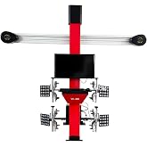 HayWHNKN 3D Wheel Alignment Machine 0.1mm/0.01&deg; Accuracy, 60,000 Vehicle Database, No Calibration High Accuracy Wheel Aligner Aligning Machine for Cars 110V