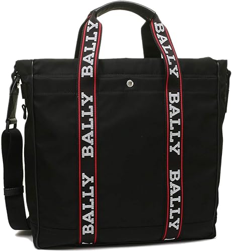 Amazon バリー トートバッグ メンズ Bally ブラック 並行輸入品 Bally バリー トートバッグ