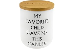 Lihome Mothers Day Gifts for Mom from Daughter Son, Funny Mother's Day, Fathers Day, Birthday, Thanksgiving, Christmas Gifts, Vanilla Coconut Candles(11.5oz)