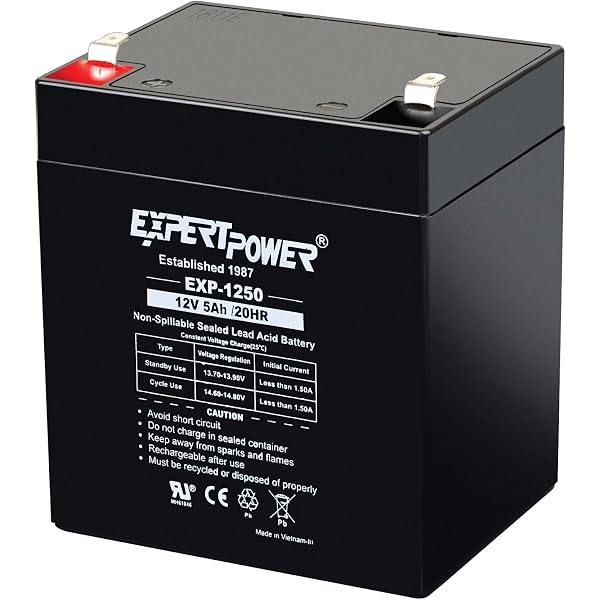 thumbnail image 2 of Pirate Battery 12V 6AH SLA Rechargeable Battery – Replaces HR1221W, NP4-12, GP1245, PS-1250 2 of 2