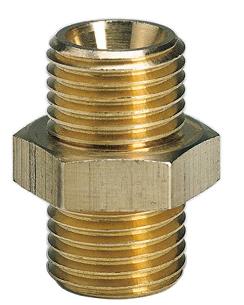 Universal Compressor Accessory Double Nipple R3/8 Inch