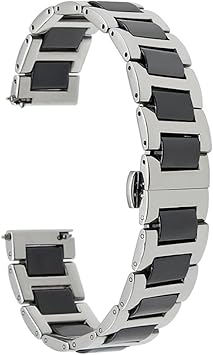 TRUMiRR 22mm Ceramic Watch Band Correa de liberación rápida Todos ...