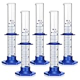 5PCS Graduated Cylinder Measuring Cylinder Thick