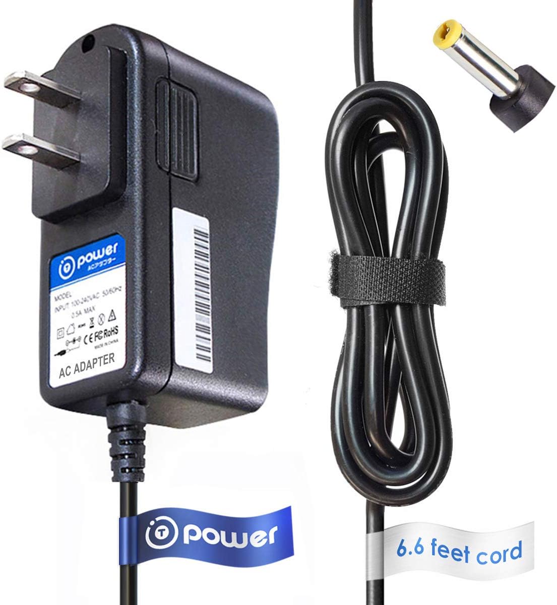 AbleGrid AC-DC Adapter For Casio AD-E24250LW – 5ft Cord, Switching Power Supply