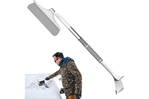 Ice Scraper for Car - Aluminum Accessories Tool,Ice Removal Scraper - for Winter Cars Trucks Auto Truck Window Windshield
