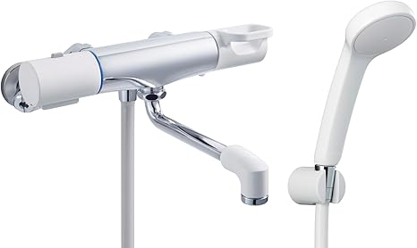 Amazon Lixil リクシル Inax 浴室用 サーモスタット付シャワーバス水栓 エコフルシャワー 樹脂ヘッド 抗菌ハンドル Rbf 811 Diy 工具 ガーデン