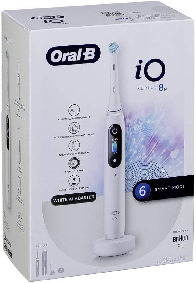 OralB iO 8 Electric Toothbrush, with Revolutionary Technology
